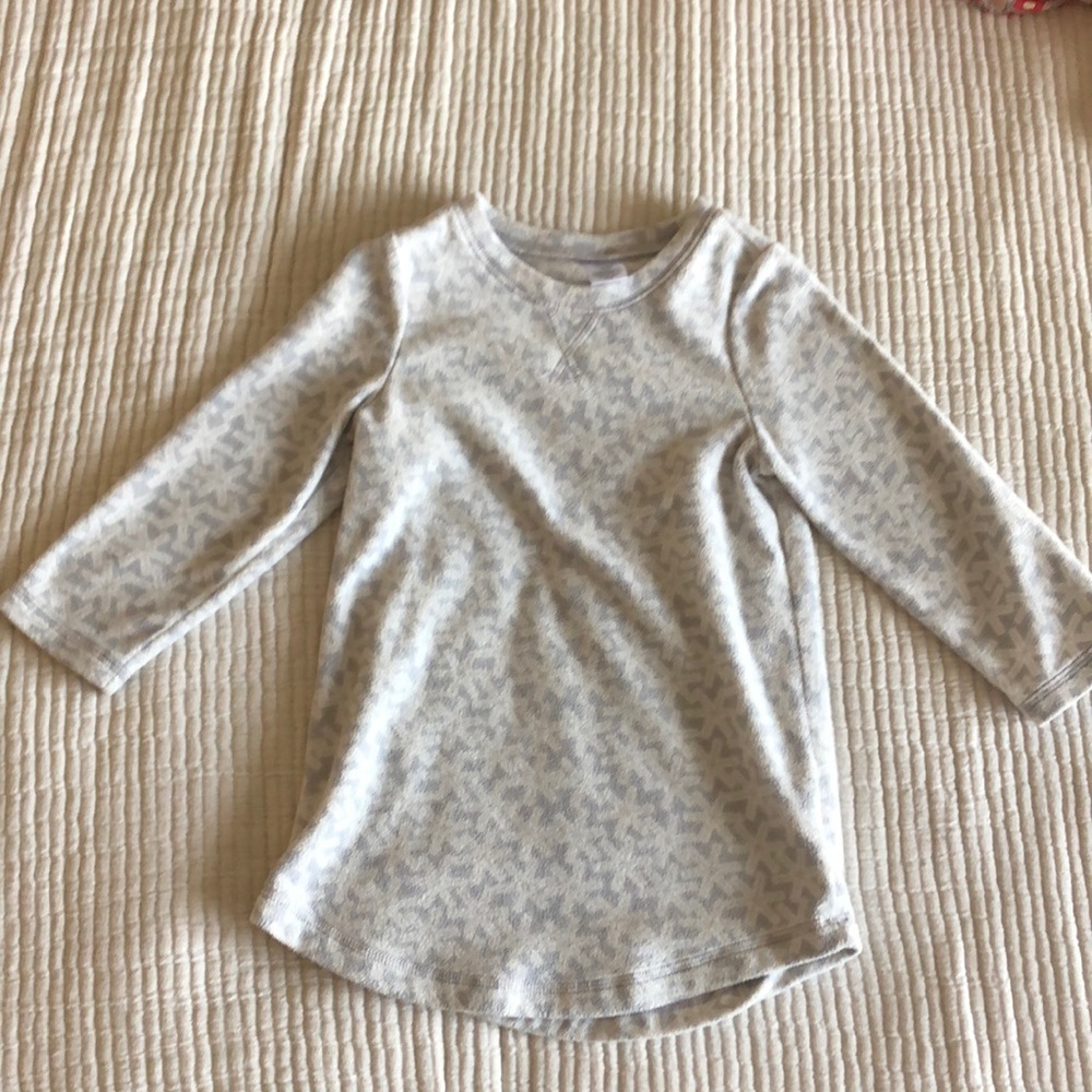 Snowflake Fleece Dress